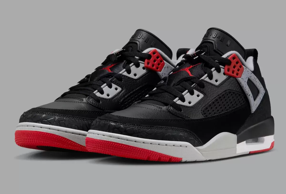 這款 Jordan Spizike Low 仿效了 "Bred" Air Jordan 4 Jordan Spizike Low, Jordan Spizike, Air Jordan 4, Air Jordan - 這款 Jordan Spizike Low 仿效了 "Bred" Air Jordan 4