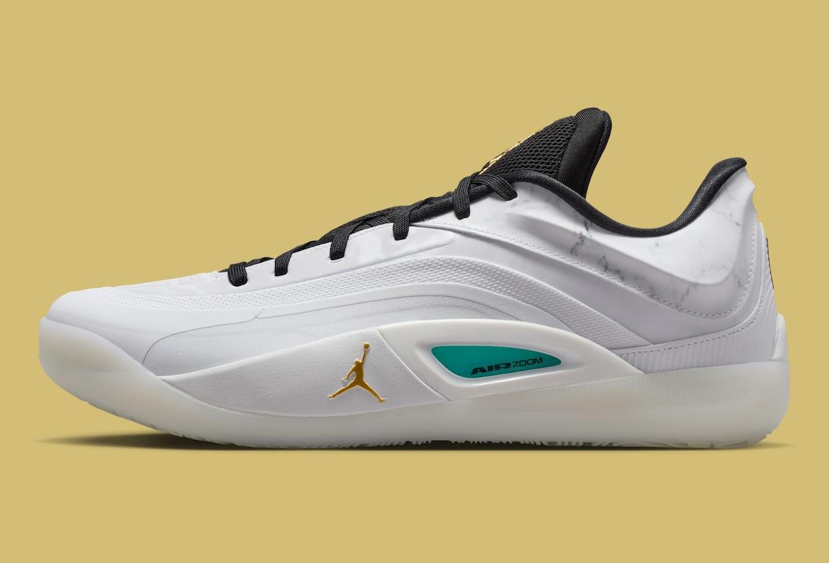 Nike, Jordan Zion 4 - 喬丹-錫安 4 "從泥土到大理石 "亮相，採用金色和大理石飾面