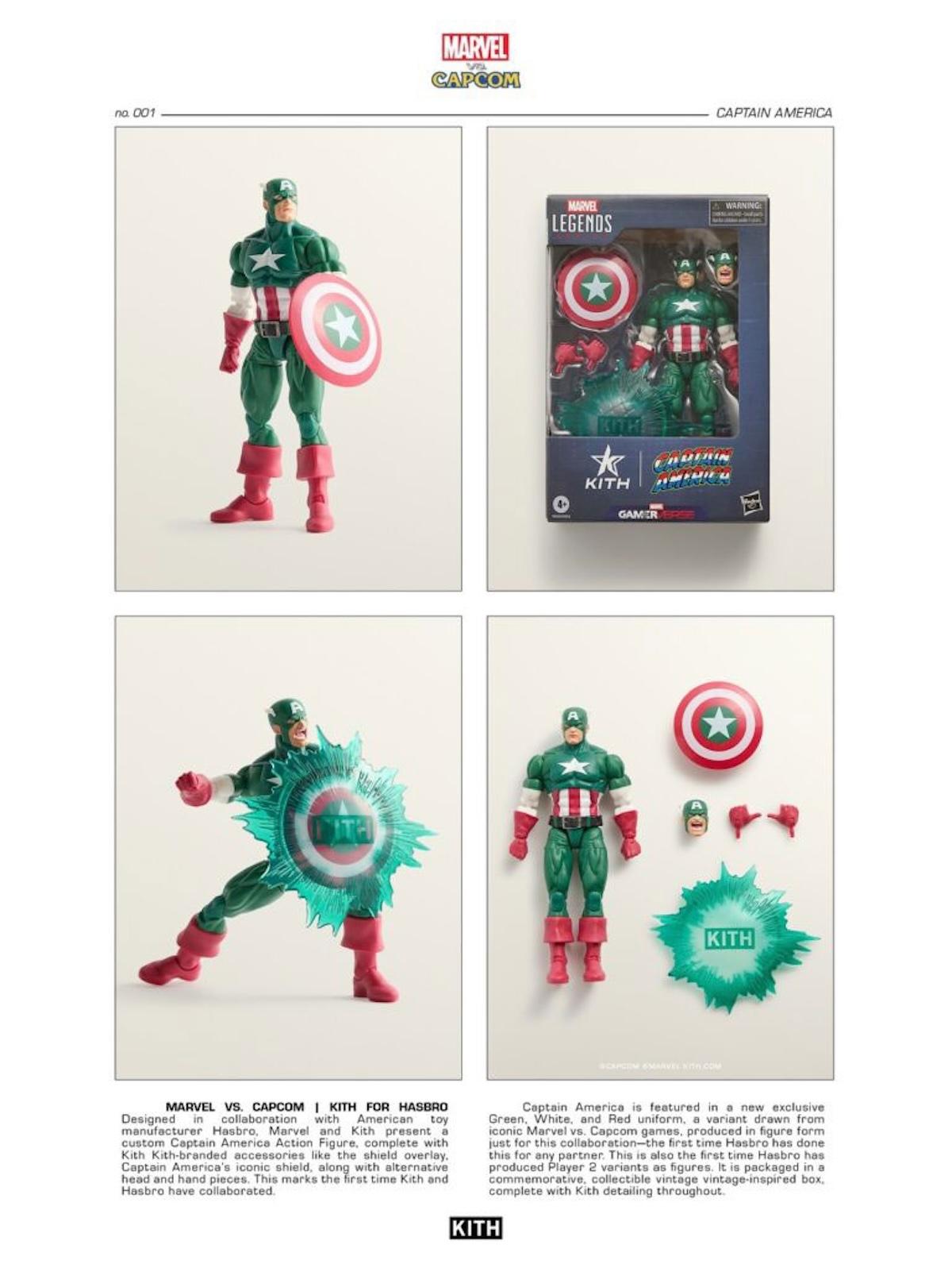 Marvel, KITH, asics - Kith 推出 ASICS 系列 "Marvel vs. Capcom "動作模型