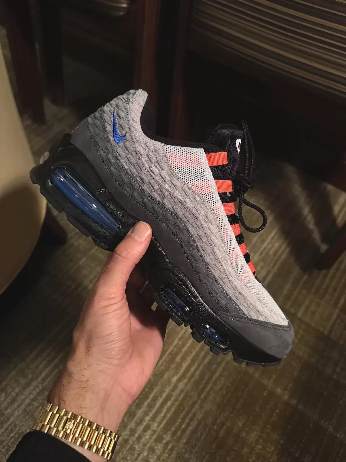 Nike Air Max 95, Nike, KITH - Kith x Nike Air Max 95 "尼克斯隊 "在麥迪遜廣場花園亮相