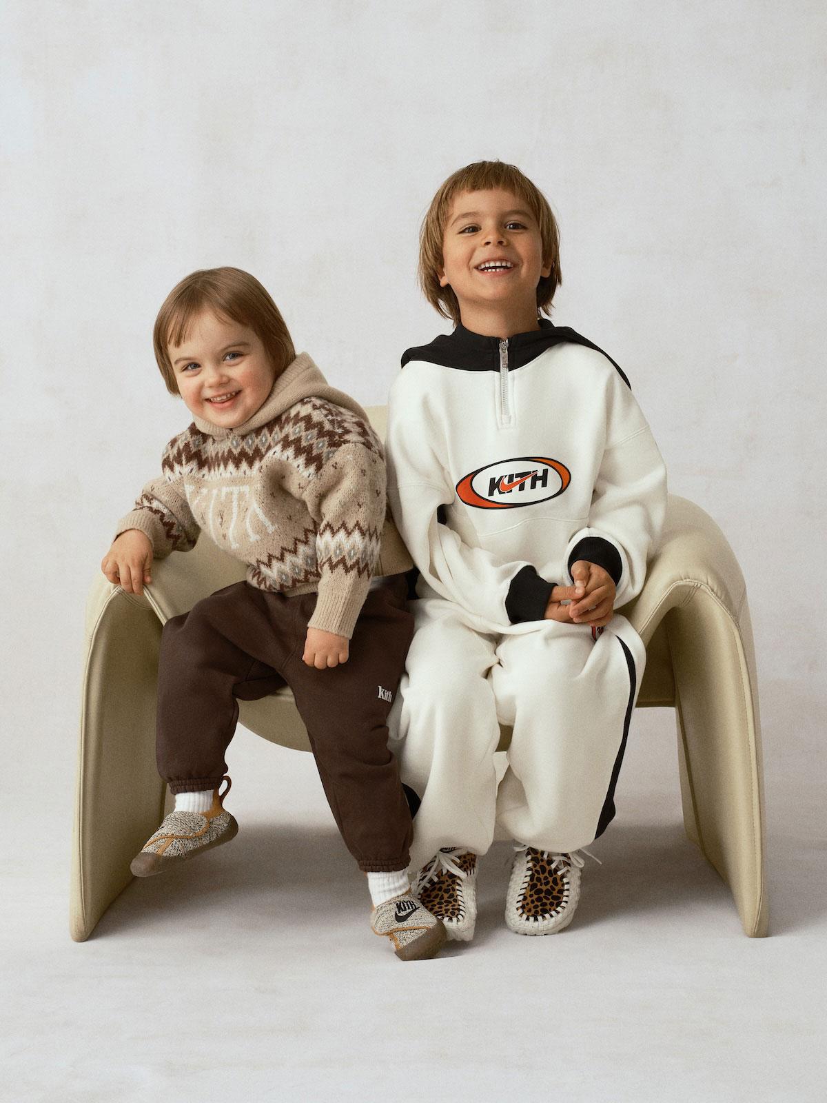 Nike Air Max 95, Nike Air Force 1 Low, Nike Air Force 1, Nike Air Footscape, Nike, KITH - Kith 耐克兒童 2025 假日系列 11 月 28 日發佈