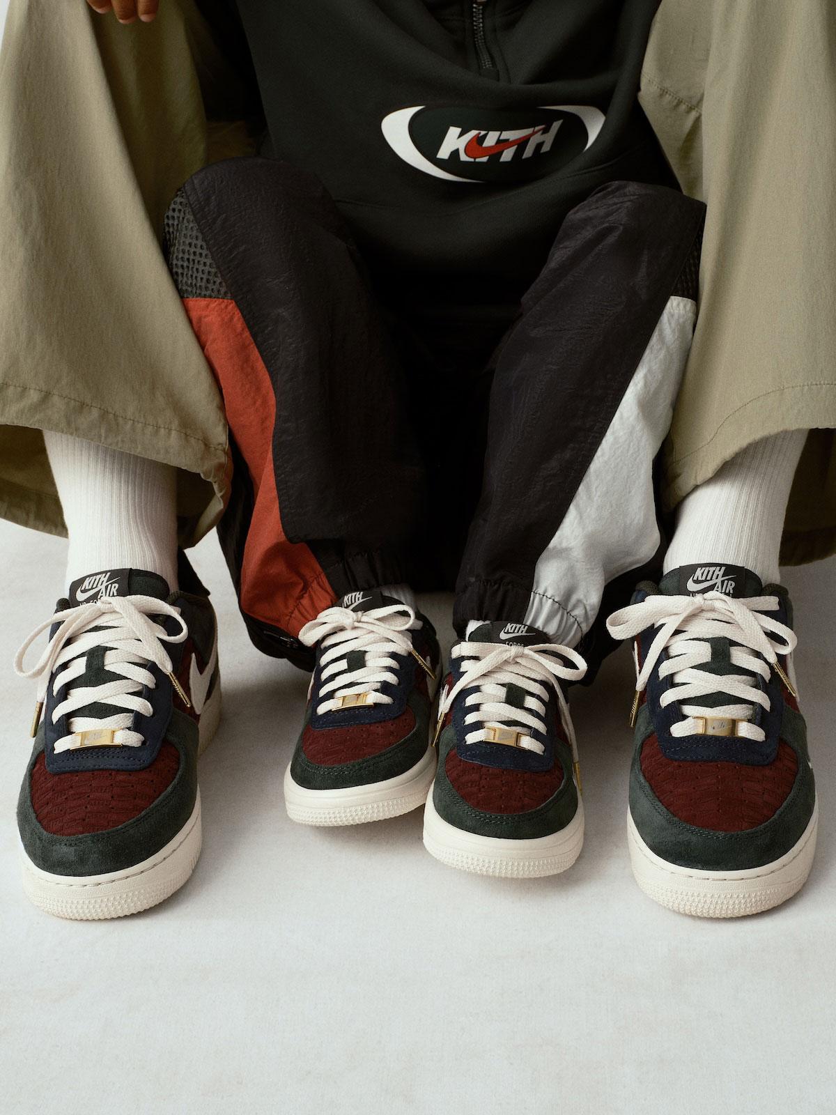 Nike Air Max 95, Nike Air Force 1 Low, Nike Air Force 1, Nike Air Footscape, Nike, KITH - Kith 耐克兒童 2025 假日系列 11 月 28 日發佈