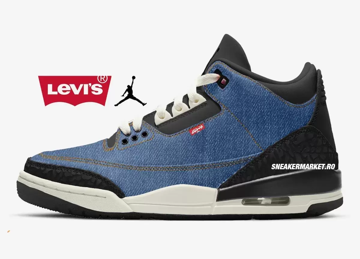 斯派克-李首推 2026 年春季發佈的 Levi's x Air Jordan 3 Levi's x Air Jordan 3, Levi's, Air Jordan 3, Air Jordan - 斯派克-李首推 2026 年春季發佈的 Levi's x Air Jordan 3