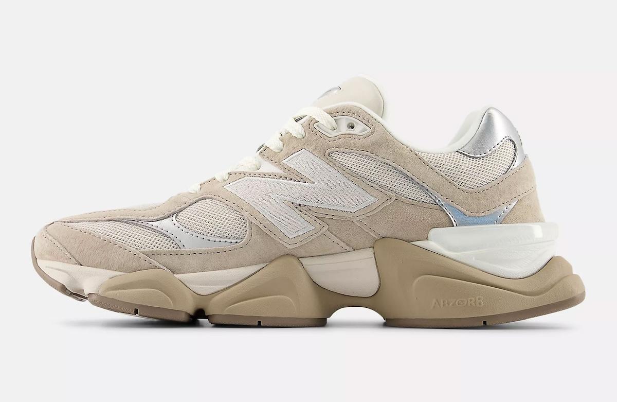 New Balance 9060, New Balance - 新百倫 9060 "銀色金屬 "套裝為 2025 年假日帶來反光魅力