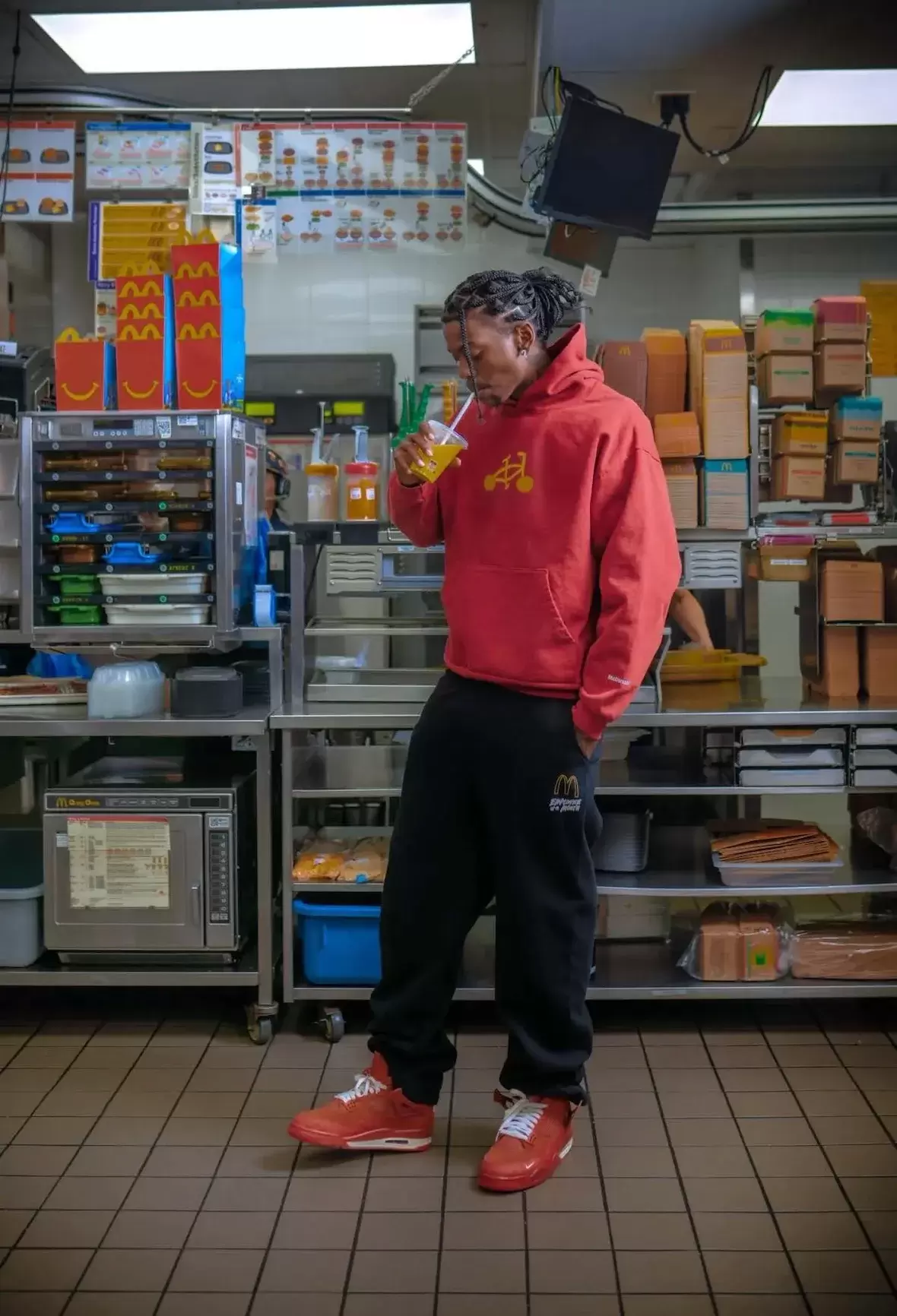 Nigel Sylvester x Air Jordan 1, Nigel Sylvester, Jordan Brand, Air Jordan - 奈傑爾-希爾維斯特 x 麥當勞 "本月最佳員工 "系列於 2025 年 12 月發佈