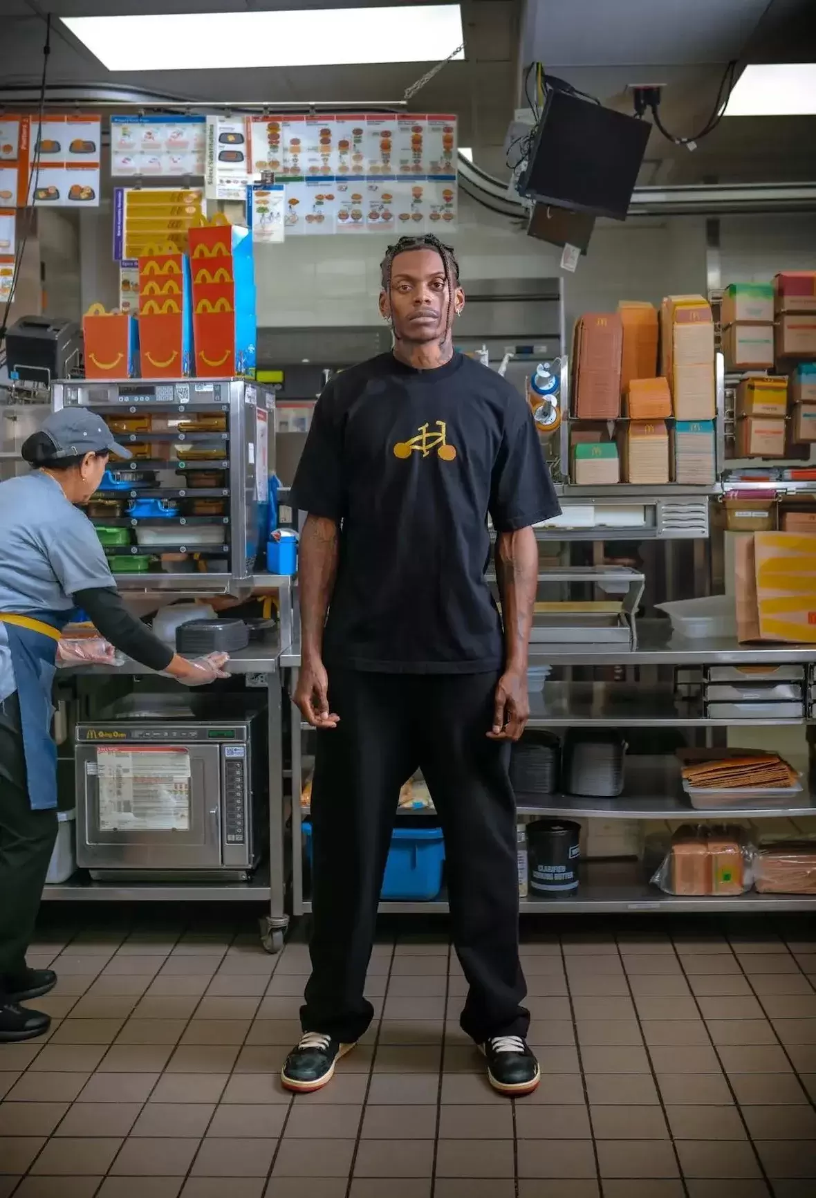 Nigel Sylvester x Air Jordan 1, Nigel Sylvester, Jordan Brand, Air Jordan - 奈傑爾-希爾維斯特 x 麥當勞 "本月最佳員工 "系列於 2025 年 12 月發佈