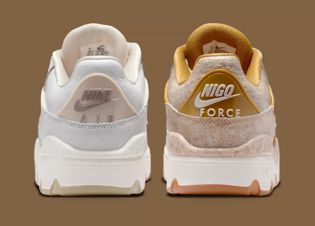 NIGO x 耐克 Air Force 3 Low "Kintsugi Pack" 2025 年假日發佈 Nike Air Force 3 Low, Nike Air Force 3, Nike, Nigo - NIGO x 耐克 Air Force 3 Low "Kintsugi Pack" 2025 年假日發佈