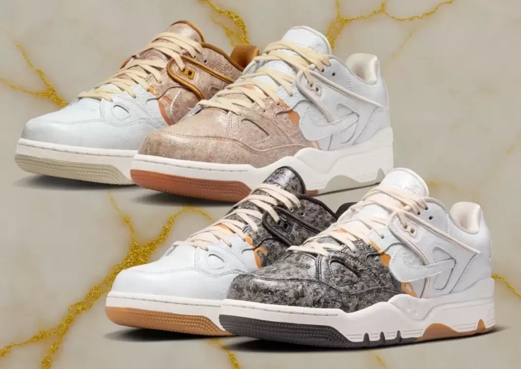 Nike Air Force 3 Low, Nike Air Force 3, Nike, Nigo - NIGO x 耐克 Air Force 3 Low "Kintsugi Pack" 2025 年假日發佈