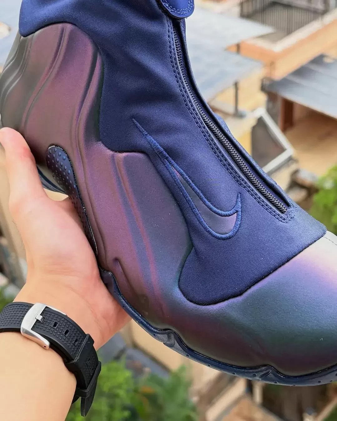 耐克 Air Flightposite "午夜深藍 "於 2025 年 11 月發佈 Nike Air Flightposite, Nike Air Flight, Nike - 耐克 Air Flightposite "午夜深藍 "於 2025 年 11 月發佈