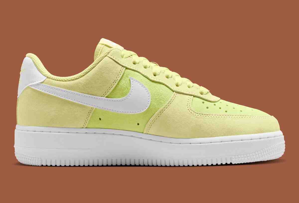 Nike Air Force 1 Low, Nike Air Force 1, Nike - 耐克 Air Force 1 低配版 "茴香/青檸冰 "外觀靈感源自網球