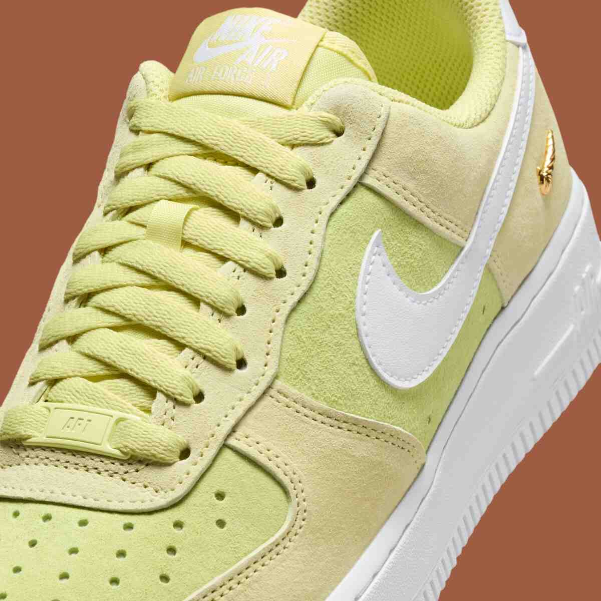 Nike Air Force 1 Low, Nike Air Force 1, Nike - 耐克 Air Force 1 低配版 "茴香/青檸冰 "外觀靈感源自網球