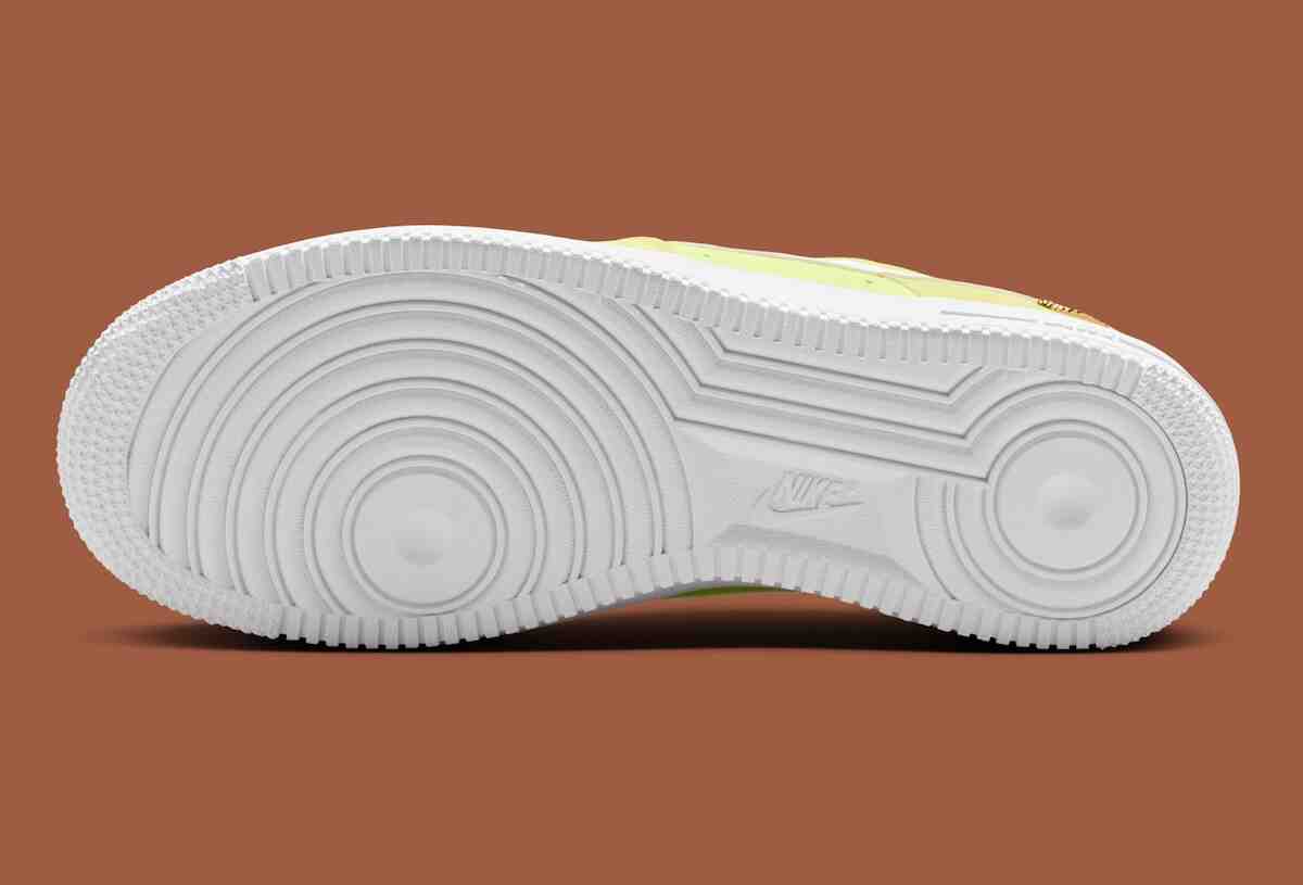 Nike Air Force 1 Low, Nike Air Force 1, Nike - 耐克 Air Force 1 低配版 "茴香/青檸冰 "外觀靈感源自網球