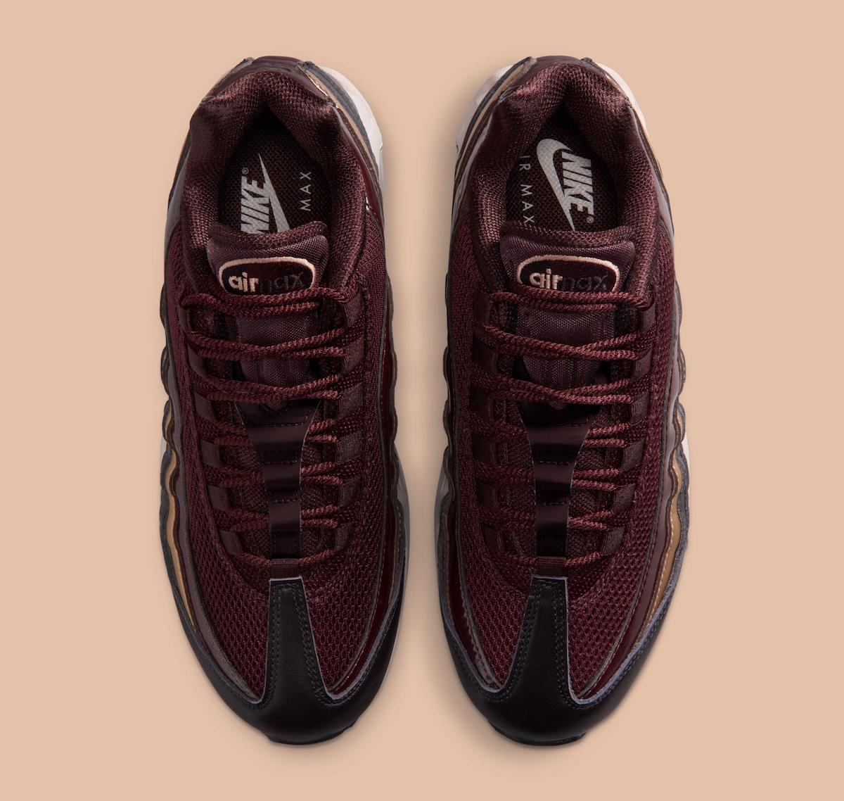 耐克 Air Max 95 大氣泡 "勃艮第紅 "現已上市(2025 年 11 月) Nike Air Max 95, Nike Air Max, Nike - 耐克 Air Max 95 大氣泡 "勃艮第紅 "現已上市(2025 年 11 月)