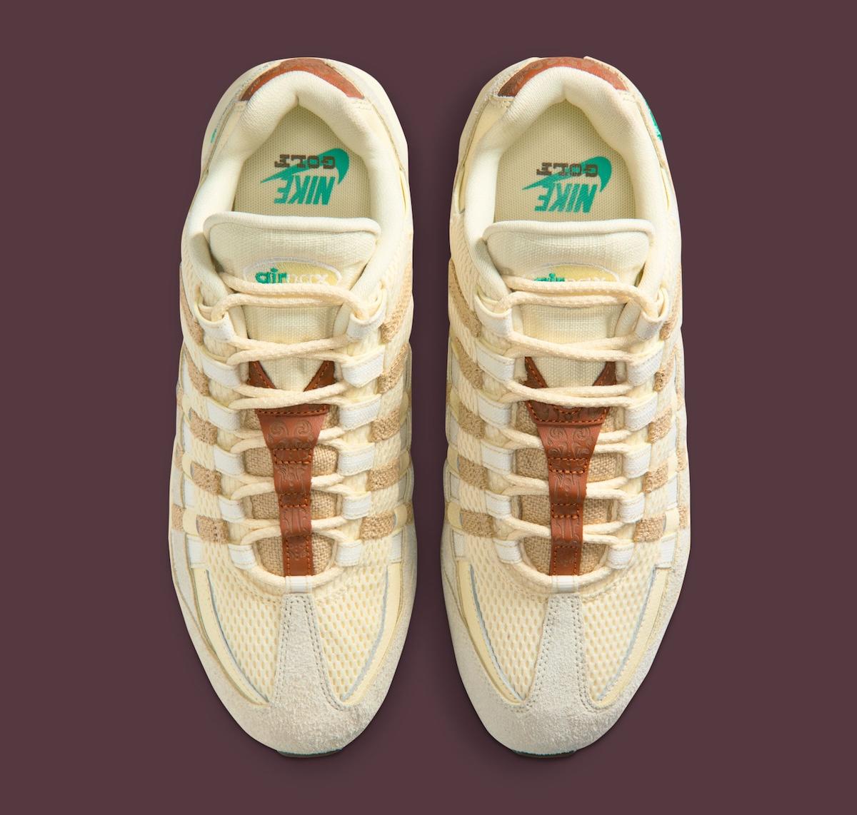 Nike Golf, Nike Air Max 95, Nike, Air Max 95 - 耐克 Air Max 95 高爾夫球鞋在廢物管理公開賽上煥然一新