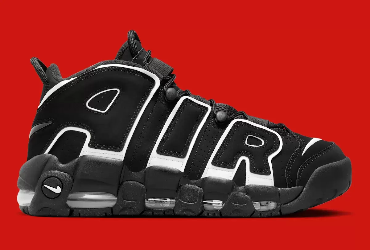 耐克 Air More Uptempo OG "黑/白 "2026 年秋季回歸 Nike Uptempo, Nike Air More Uptempo, Nike - 耐克 Air More Uptempo OG "黑/白 "2026 年秋季回歸