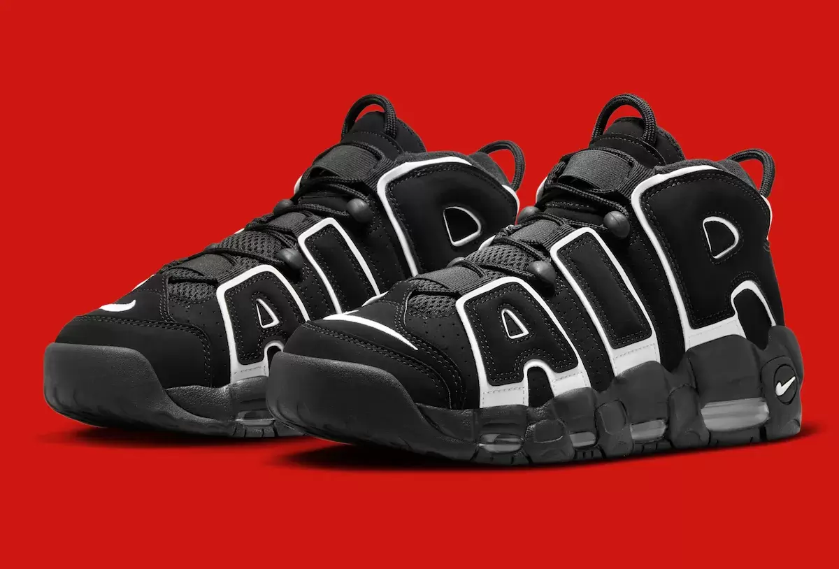 耐克 Air More Uptempo OG "黑/白 "2026 年秋季回歸 Nike Uptempo, Nike Air More Uptempo, Nike - 耐克 Air More Uptempo OG "黑/白 "2026 年秋季回歸