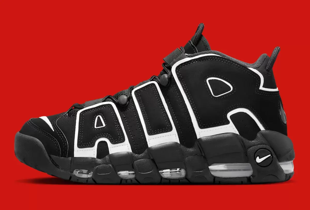 耐克 Air More Uptempo OG "黑/白 "2026 年秋季回歸 Nike Uptempo, Nike Air More Uptempo, Nike - 耐克 Air More Uptempo OG "黑/白 "2026 年秋季回歸