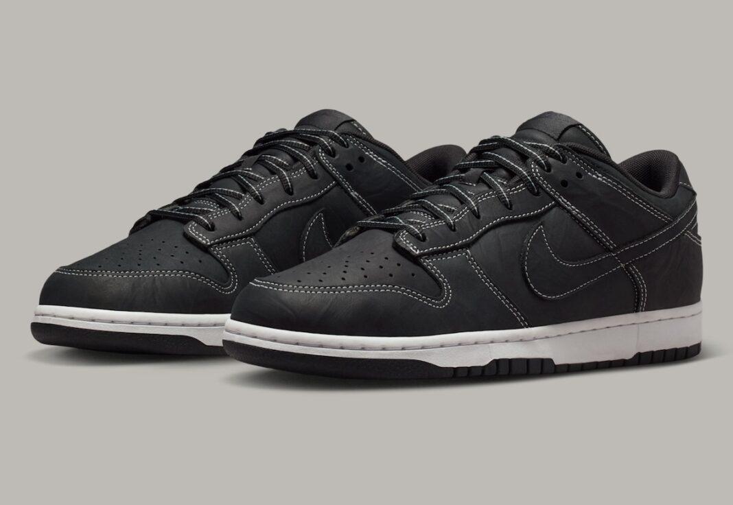 Nike Dunk Low, Nike - 耐克 Dunk Low "深灰色/極光白 "拼接款