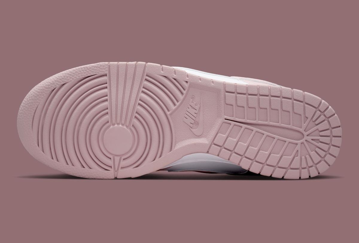 Nike Dunk Low, Nike - 耐克 Dunk Low "顆粒粉色 "保持干淨整潔