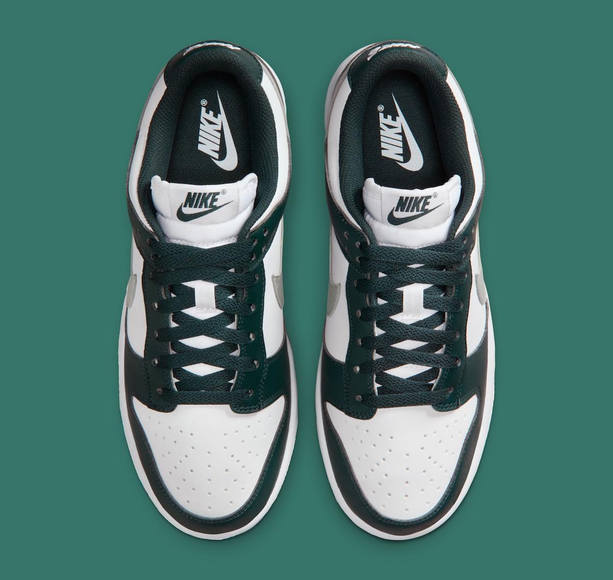 耐克 Dunk Low "海藻色 "配 "金屬銀 "Swoosh Nike Dunk Low, Nike - 耐克 Dunk Low "海藻色 "配 "金屬銀 "Swoosh