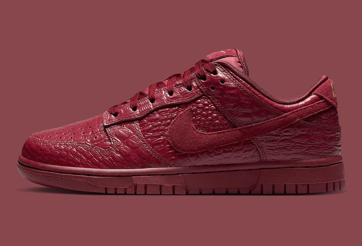 Nike Dunk Low, Nike - 耐克 Dunk Low "紅鱷魚 "現已上市（2025 年 11 月）