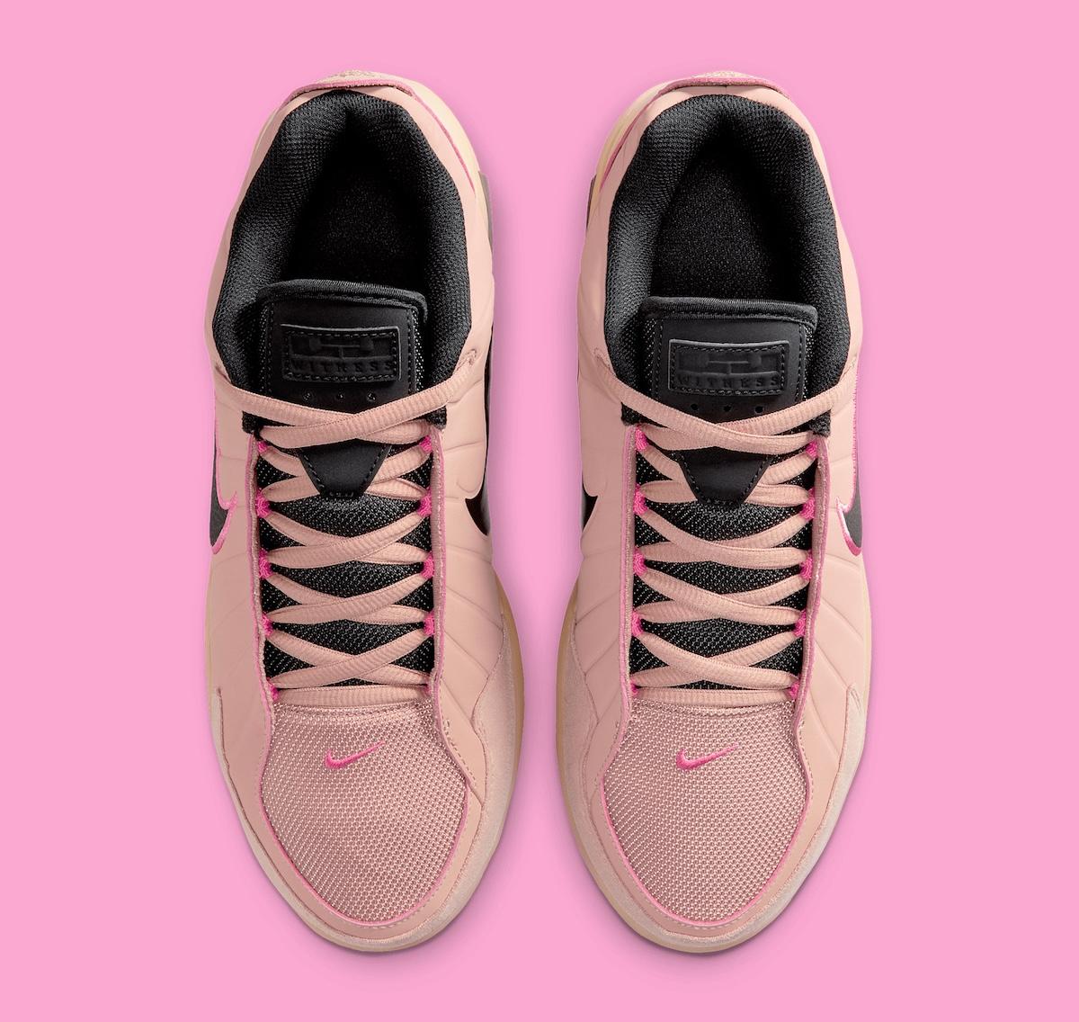 Nike LeBron Witness 9, Nike LeBron Witness, Nike - 耐克 LeBron Witness 9 換上亮麗的 "顆粒粉 "色