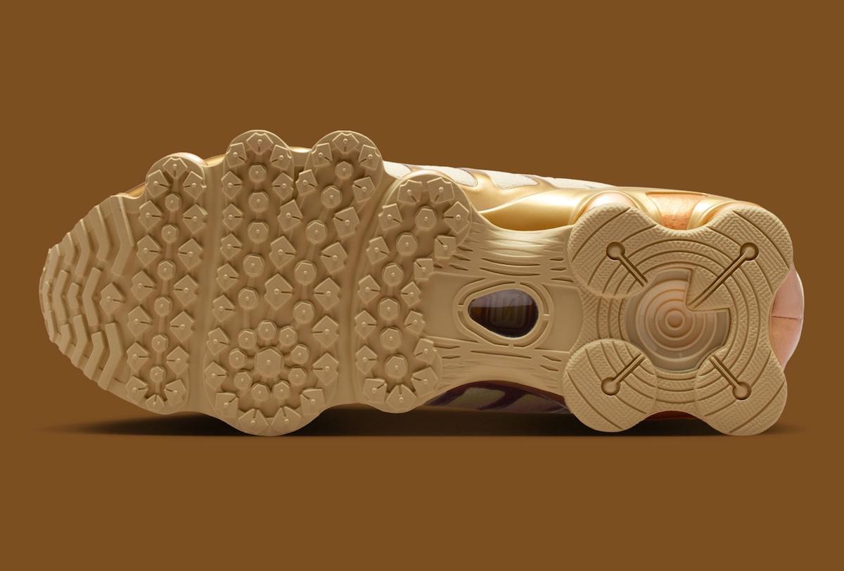 NIke Shox TL 混合色 "椰奶 "和 "金屬金" Nike Shox, Nike - NIke Shox TL 混合色 "椰奶 "和 "金屬金"