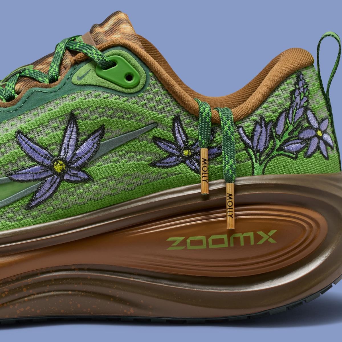 Nike Vomero Plus, Nike - 莫莉的耐克 Vomero Plus "Doernbecher "鞋彰顯俄勒岡州的野性之美