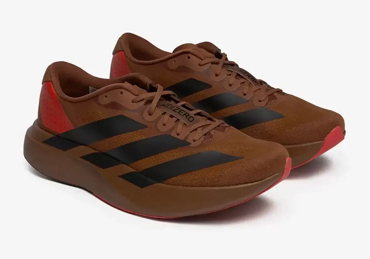 Pharrell Williams, adidas adiZero, adidas - Pharrell x adidas adiZero EVO SL "二手棕色 "於 2025 年 11 月發佈