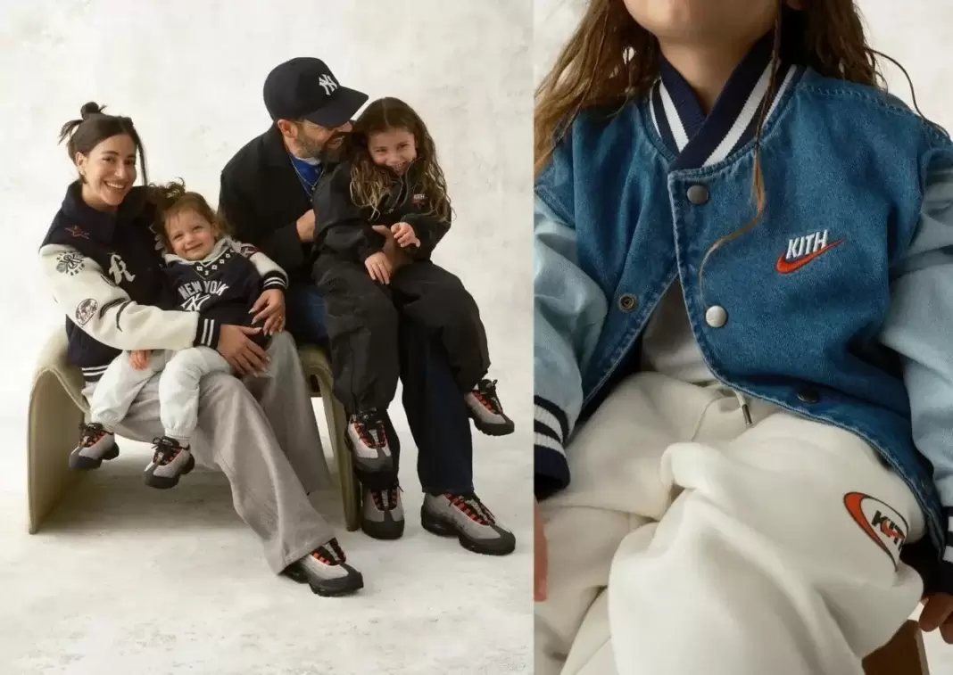 Nike Air Max 95, Nike Air Force 1 Low, Nike Air Force 1, Nike, KITH - Kith x Nike 2025 年假日兒童系列將火炬傳遞給下一代