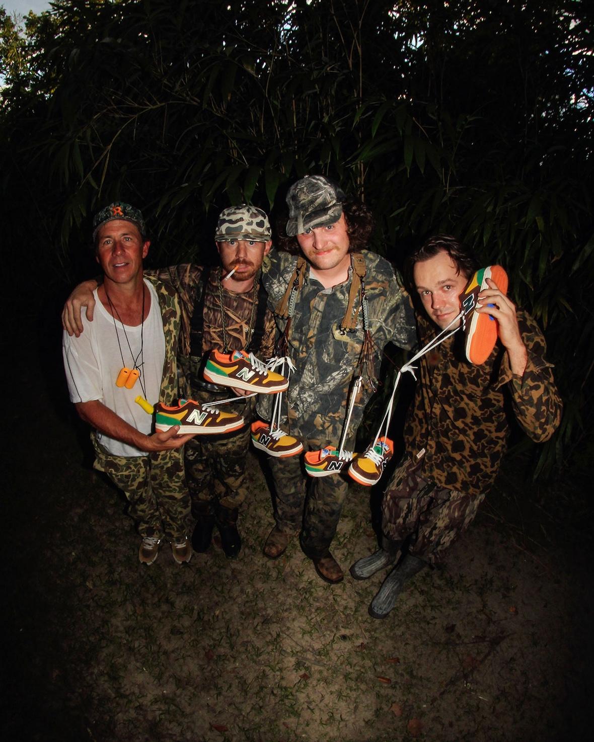 New Balance Numeric, New Balance 480, New Balance - Rukus x New Balance 480 "野鴨 "以狩獵為靈感的細節設計展翅高飛