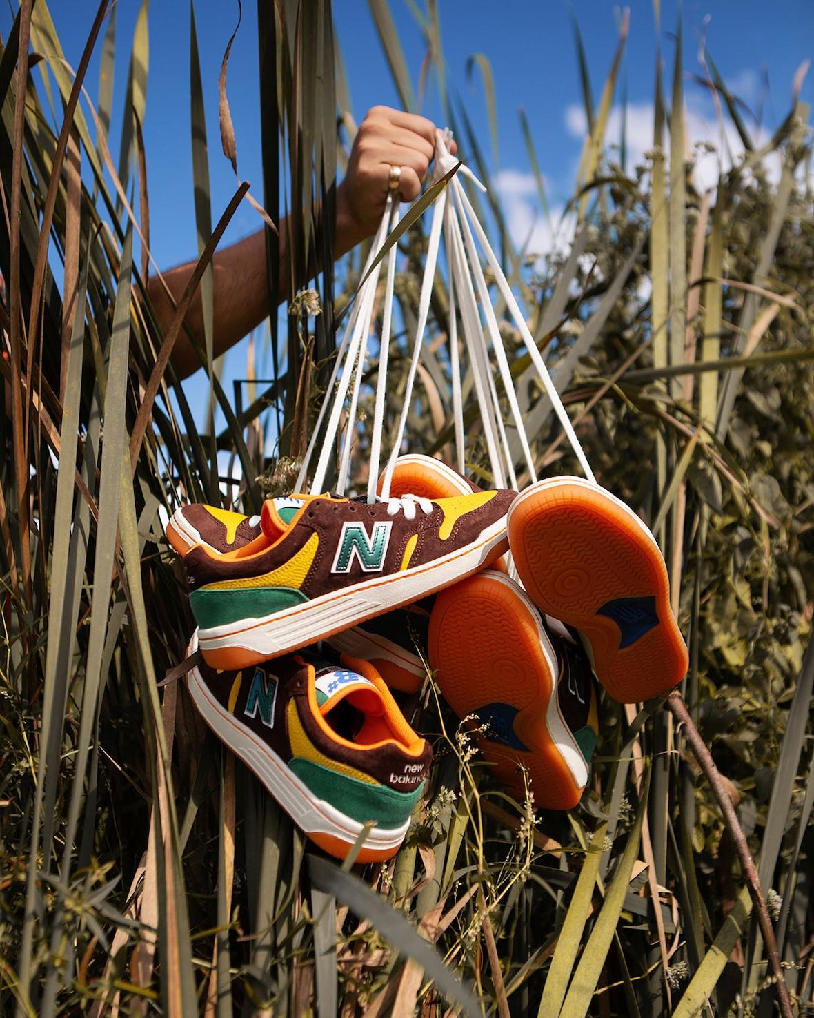 New Balance Numeric, New Balance 480, New Balance - Rukus x New Balance 480 "野鴨 "以狩獵為靈感的細節設計展翅高飛