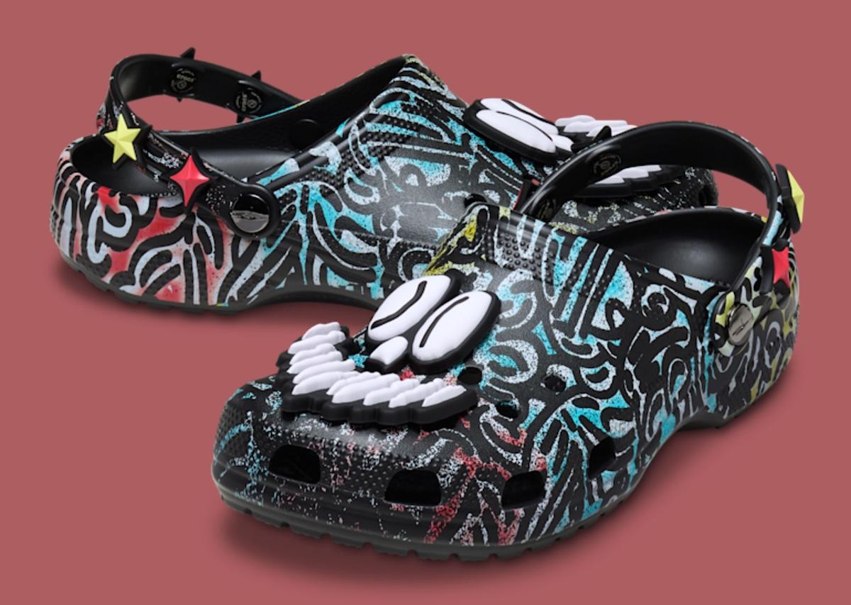 Slawn 將 Crocs 經典木屐變成塗鴉畫布 Crocs - Slawn 將 Crocs 經典木屐變成塗鴉畫布