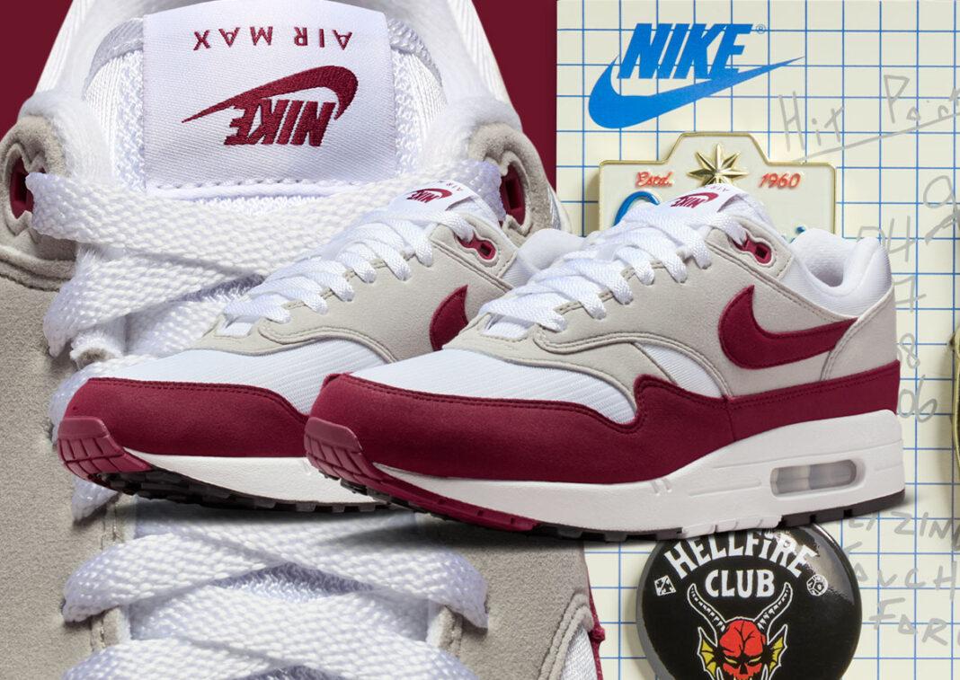 Stranger Things, Nike Air Max 1, Nike Air Max, Nike - 怪奇物語 x Nike Air Max 1 將於 12 月 4 日發佈