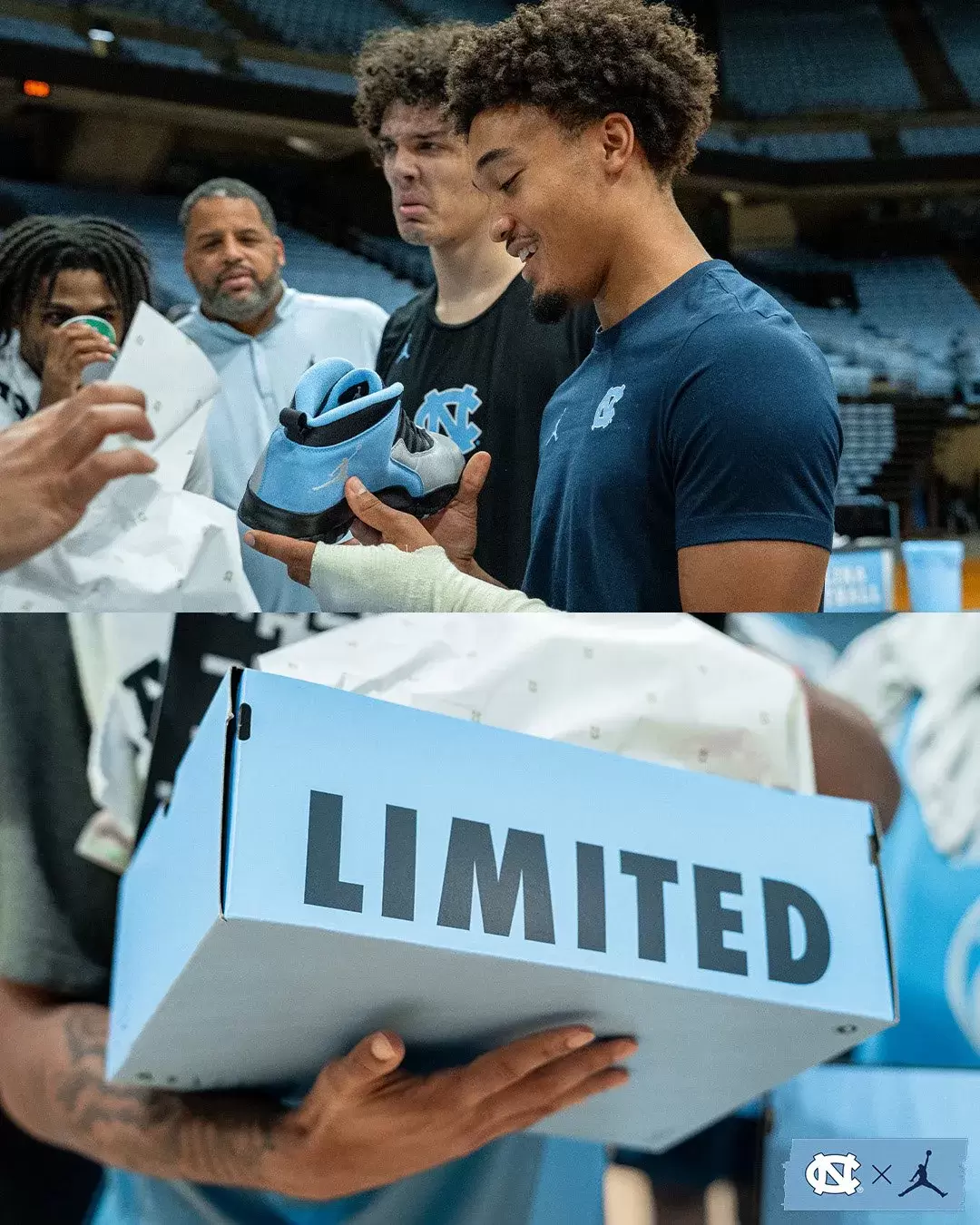 Air Jordan 10, Air Jordan 1, Air Jordan - Air Jordan 10 UNC PE 曝光，僅限焦油鞋球員使用