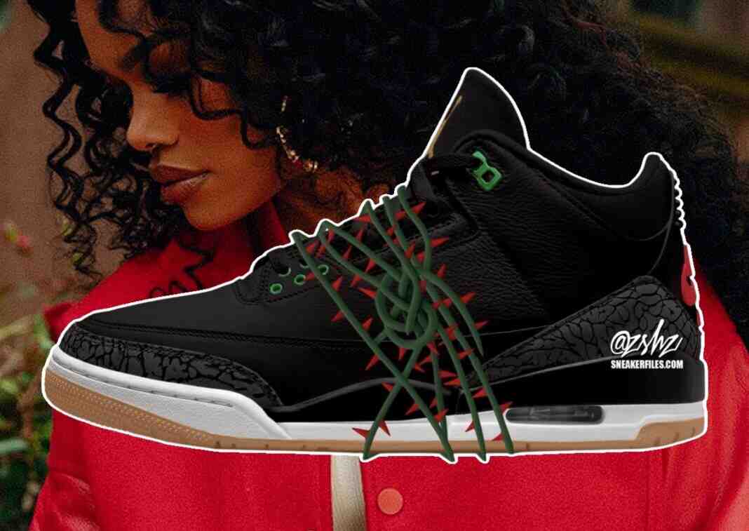 Teyana Taylor, Air Jordan 3, Air Jordan - 泰安娜·泰勒 x Air Jordan 3 "哈林玫瑰" 2026年3月發售