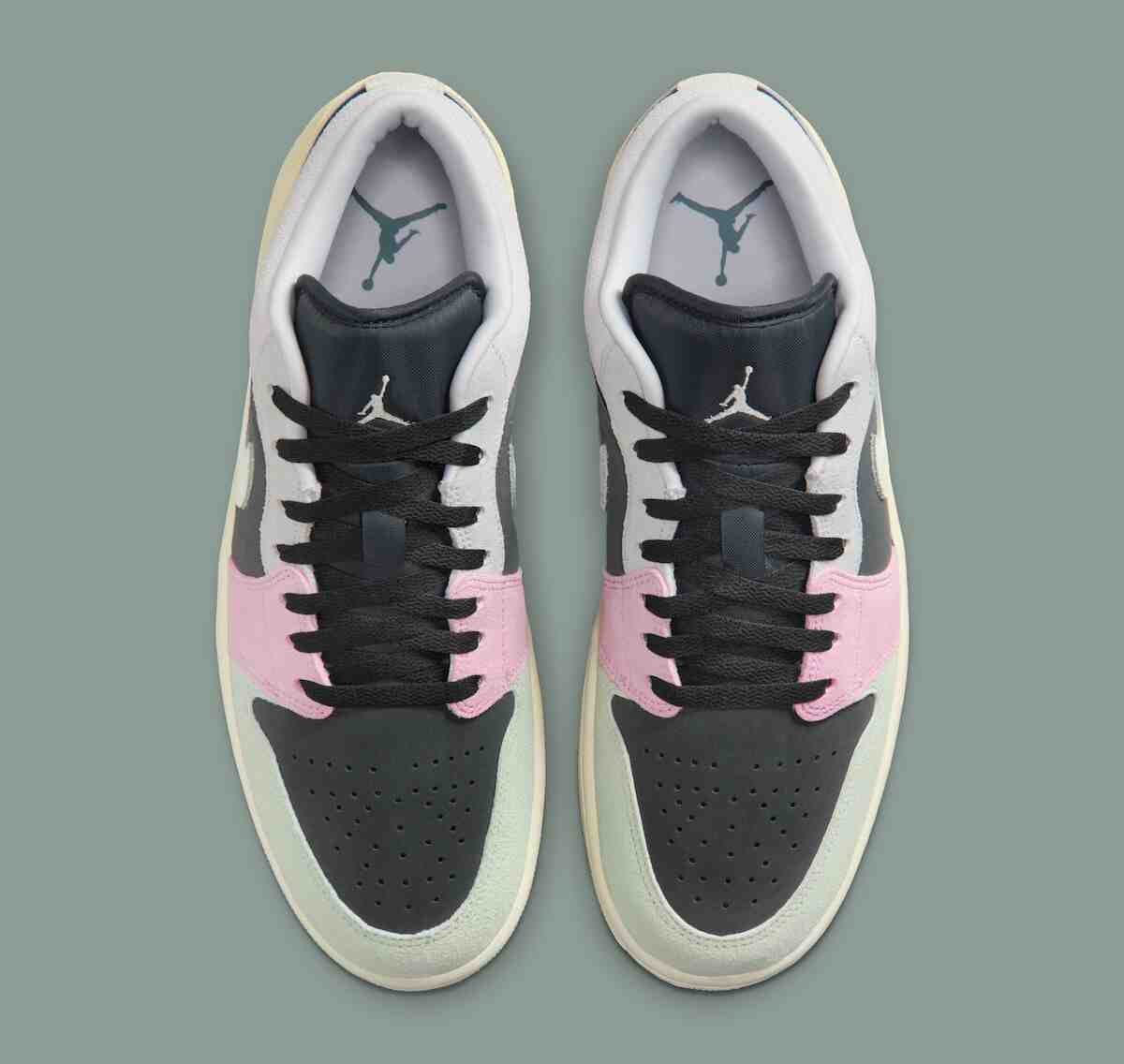 Air Jordan 1 Low "Black Pastels" 為 2026 年注入柔和的春日活力 Air Jordan 1 Low, Air Jordan 1, Air Jordan - Air Jordan 1 Low "Black Pastels" 為 2026 年注入柔和的春日活力