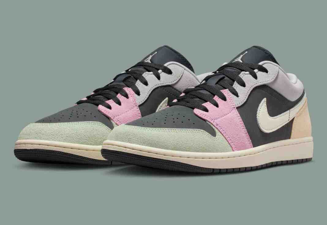 Air Jordan 1 Low, Air Jordan 1, Air Jordan - Air Jordan 1 Low "Black Pastels" 為 2026 年注入柔和的春日活力