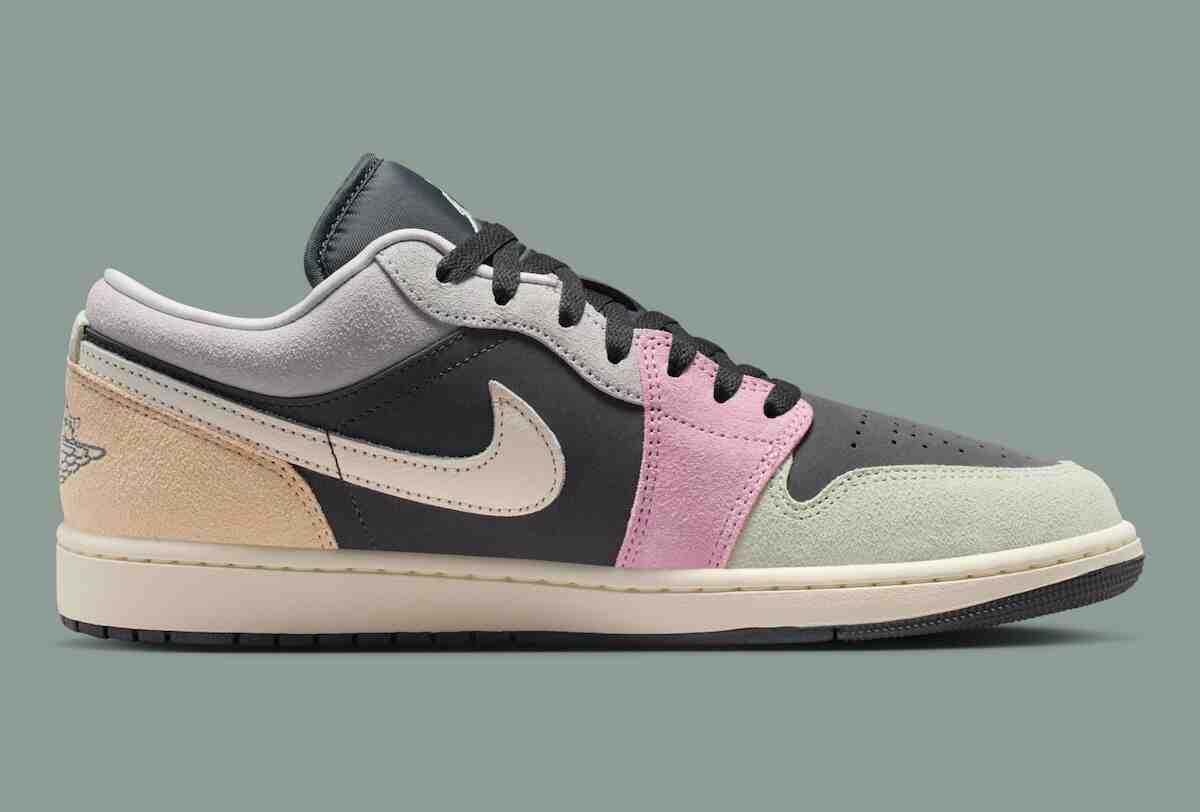 Air Jordan 1 Low "Black Pastels" 為 2026 年注入柔和的春日活力 Air Jordan 1 Low, Air Jordan 1, Air Jordan - Air Jordan 1 Low "Black Pastels" 為 2026 年注入柔和的春日活力
