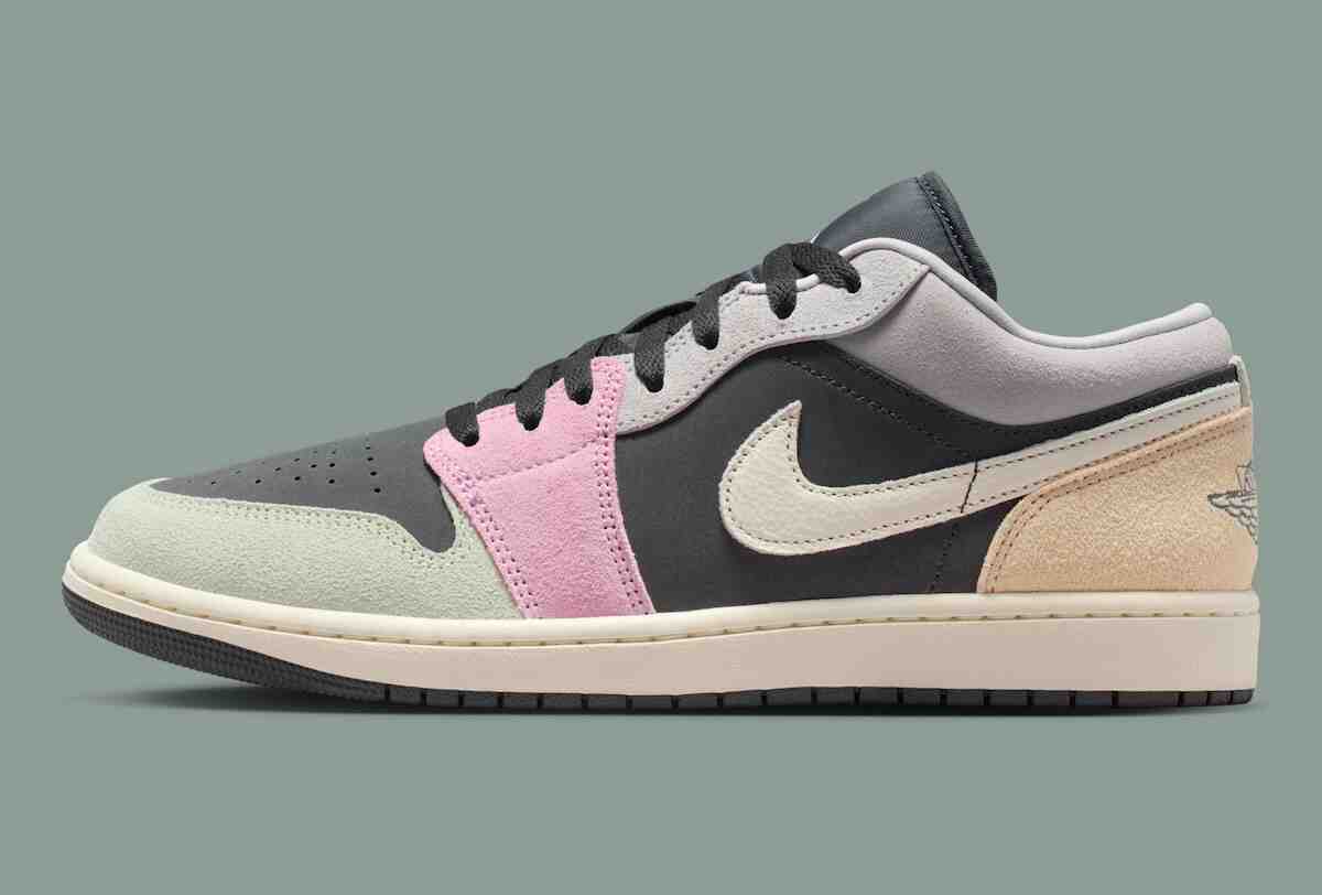 Air Jordan 1 Low "Black Pastels" 為 2026 年注入柔和的春日活力 Air Jordan 1 Low, Air Jordan 1, Air Jordan - Air Jordan 1 Low "Black Pastels" 為 2026 年注入柔和的春日活力