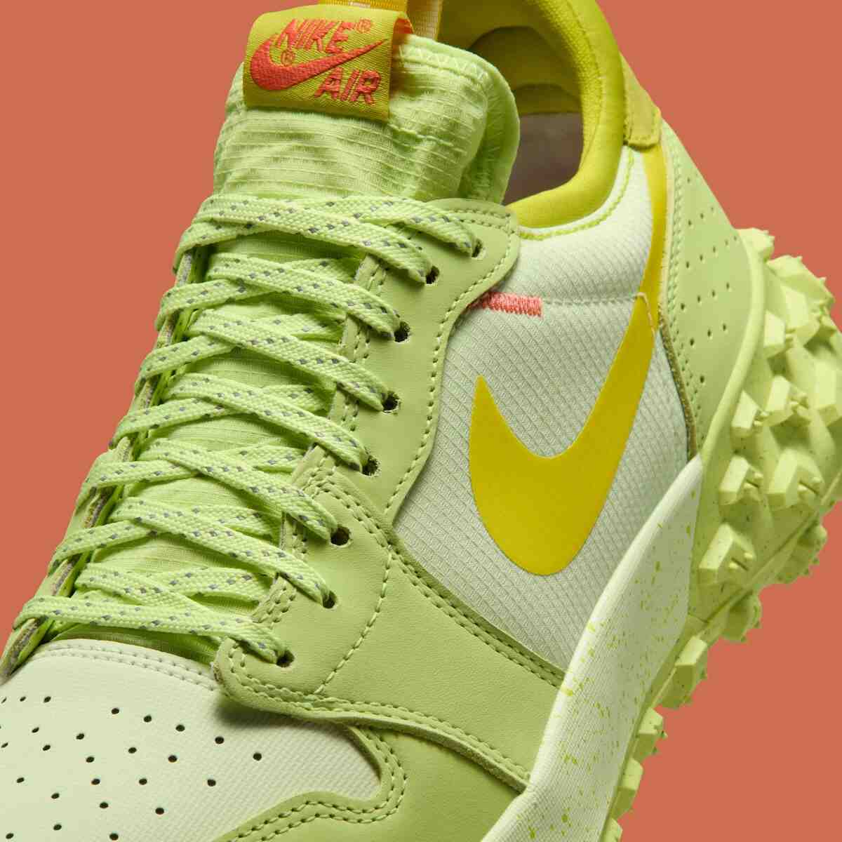 喬丹品牌推出全柑橘色的戈爾特斯面料 Air Jordan 1 Low 元件 Air Jordan 1 Low, Air Jordan 1, Air Jordan - 喬丹品牌推出全柑橘色的戈爾特斯面料 Air Jordan 1 Low 元件