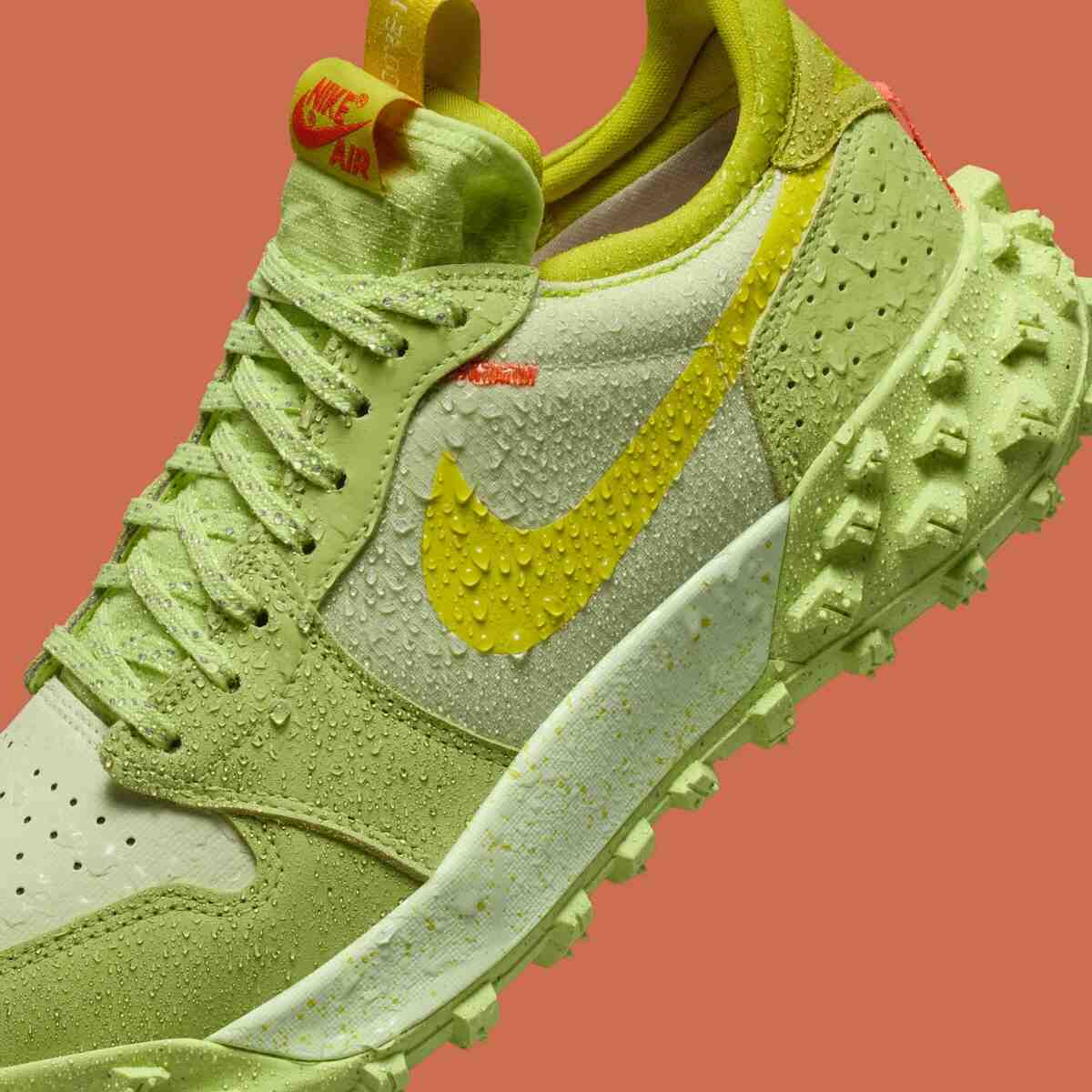 喬丹品牌推出全柑橘色的戈爾特斯面料 Air Jordan 1 Low 元件 Air Jordan 1 Low, Air Jordan 1, Air Jordan - 喬丹品牌推出全柑橘色的戈爾特斯面料 Air Jordan 1 Low 元件