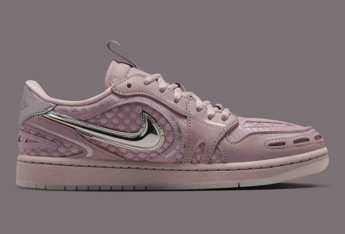 Air Jordan 1 Low, Air Jordan 1, Air Jordan - Air Jordan 1 低配版 "粒子玫瑰 "的製作方法更加精細