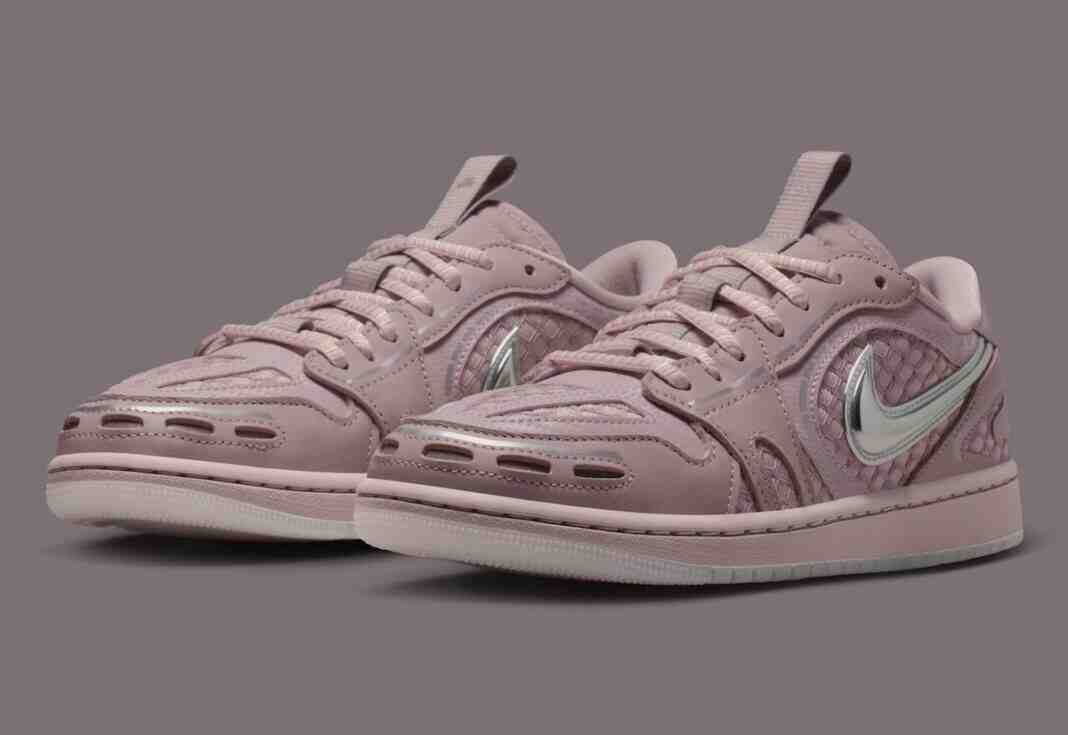 Air Jordan 1 Low, Air Jordan 1, Air Jordan - Air Jordan 1 低配版 "粒子玫瑰 "的製作方法更加精細