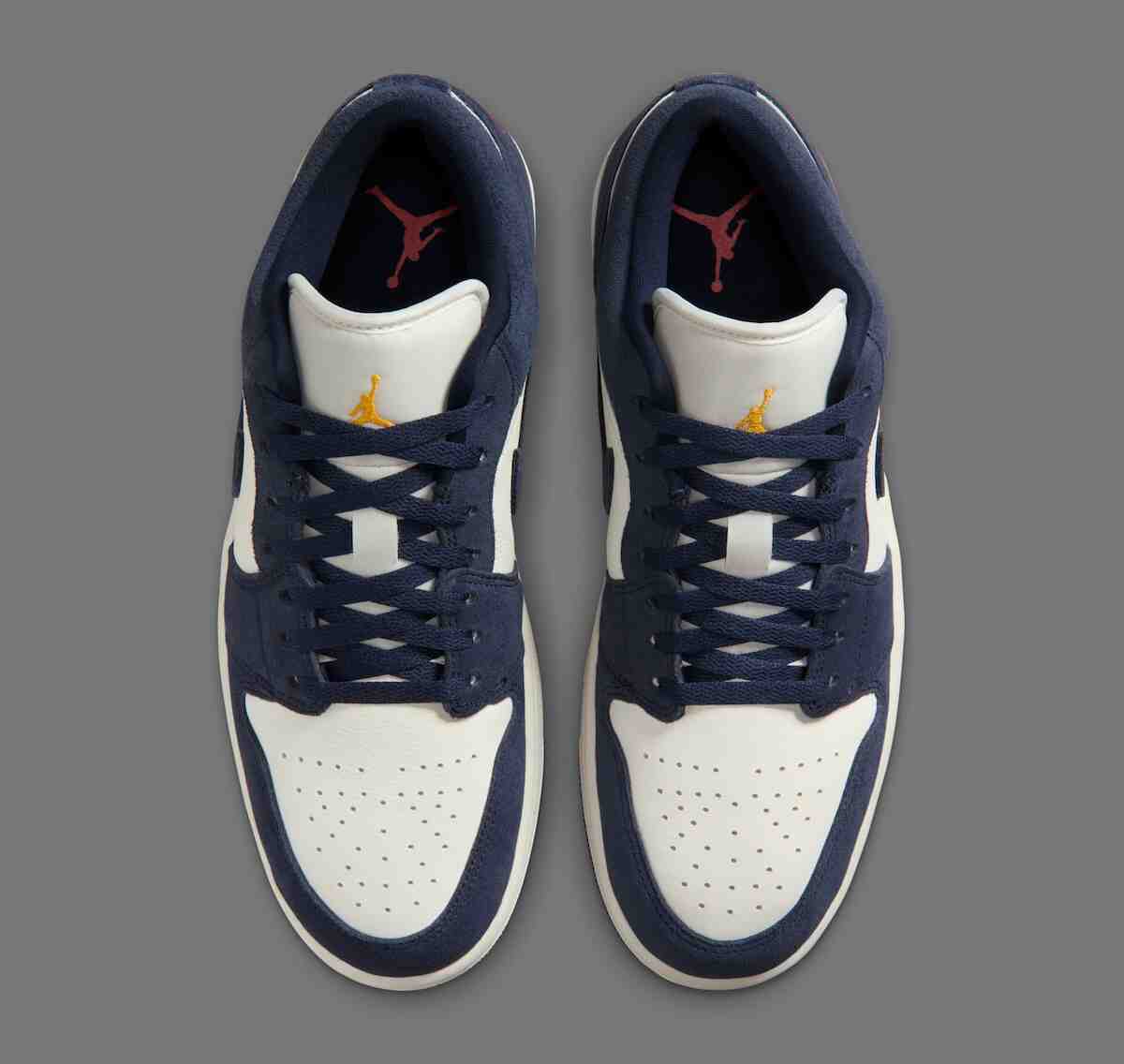 黑曜石色麂皮和帆布皮革閃亮登場 Air Jordan 1 Low Air Jordan 1 Low, Air Jordan 1, Air Jordan - 黑曜石色麂皮和帆布皮革閃亮登場 Air Jordan 1 Low