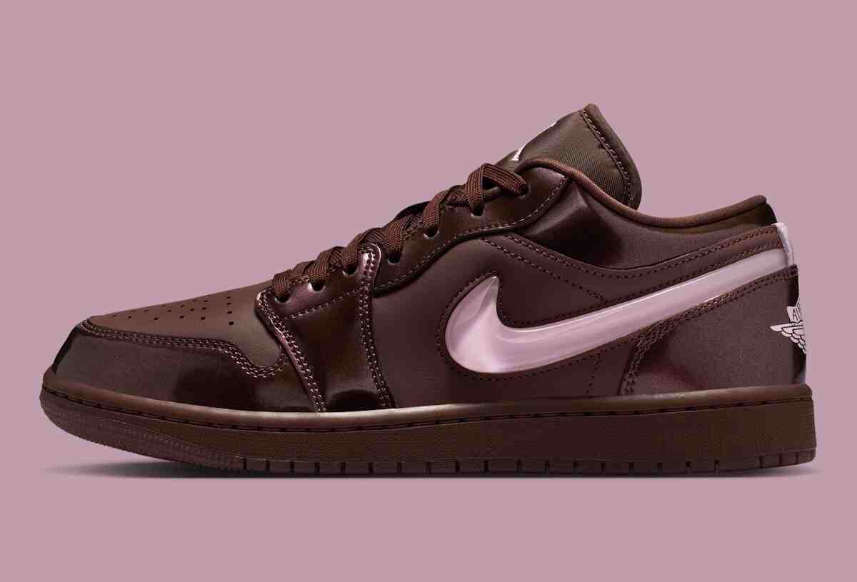 Air Jordan 1 Low "情人節 "系列摒棄了粉色,換上了濃郁的巧克力棕色。 Air Jordan 1 Low, Air Jordan 1, Air Jordan - Air Jordan 1 Low "情人節 "系列摒棄了粉色,換上了濃郁的巧克力棕色。