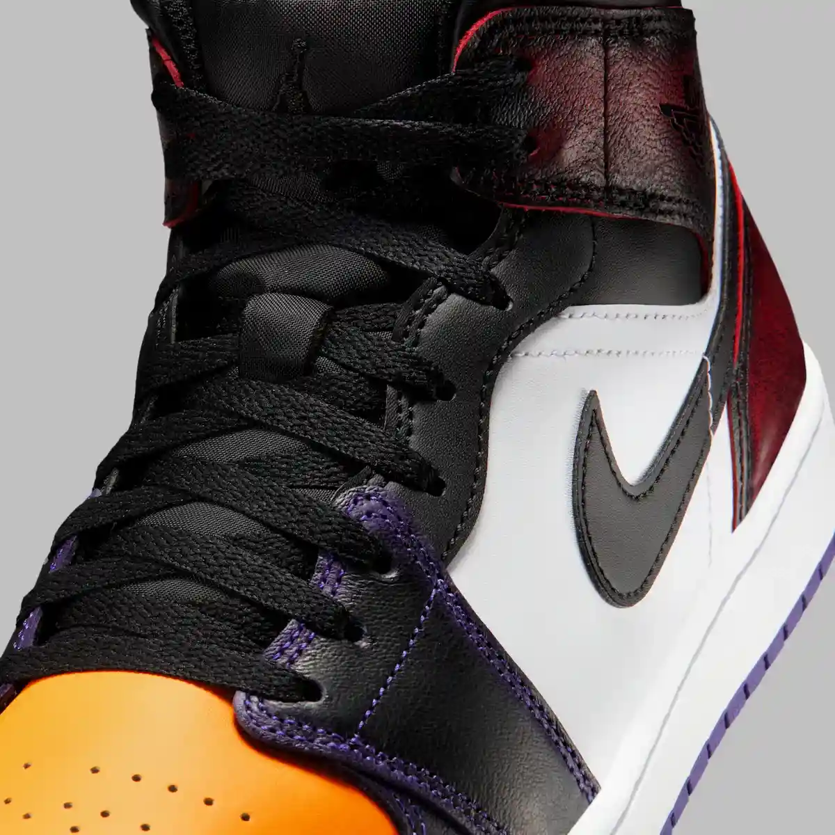 Air Jordan 1 Mid 以熟悉的 "從洛杉磯到芝加哥 "為主題亮相 Air Jordan 1 Mid, Air Jordan 1, Air Jordan - Air Jordan 1 Mid 以熟悉的 "從洛杉磯到芝加哥 "為主題亮相