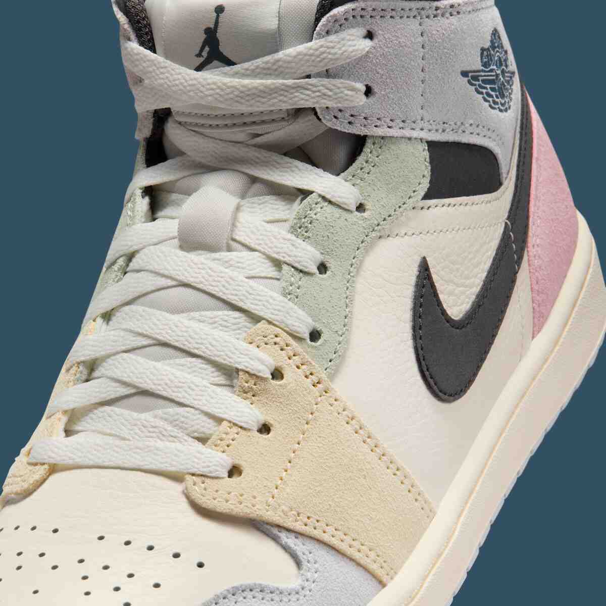 Air Jordan 1 Mid, Air Jordan 1, Air Jordan - Air Jordan 1 Mid 採用柔和粉色，2026 年春季上市