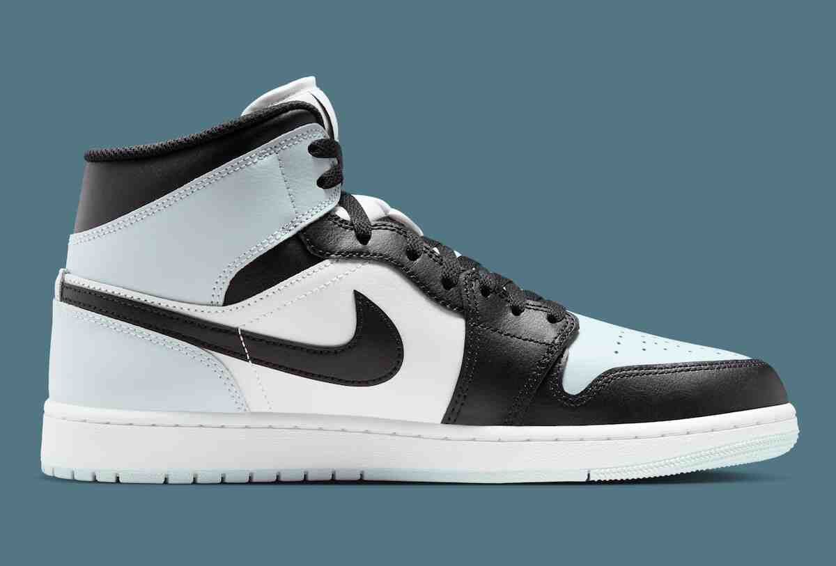 Air Jordan 1 Mid "中隊藍 "重現黑趾風格 Air Jordan 1 Mid, Air Jordan 1, Air Jordan - Air Jordan 1 Mid "中隊藍 "重現黑趾風格