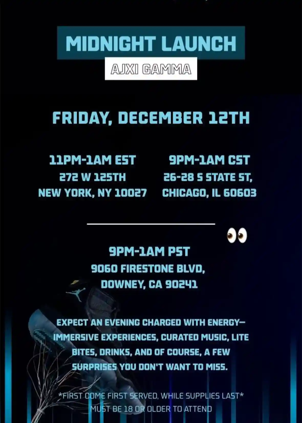 Foot Locker 推出 Air Jordan 11 "Gamma Blue",重返午夜發售期 Foot Locker, Air Jordan 11 Gamma, Air Jordan 11, Air Jordan 1 - Foot Locker 推出 Air Jordan 11 "Gamma Blue",重返午夜發售期